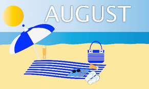 august beach